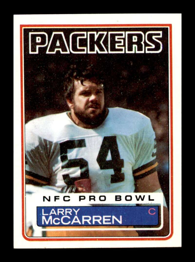 Load image into Gallery viewer, 1983 Topps Larry McCarren #84 Green Bay Packers Image 1
