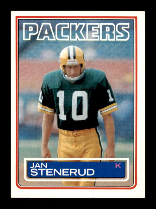 1983 Topps Jan Stenerud