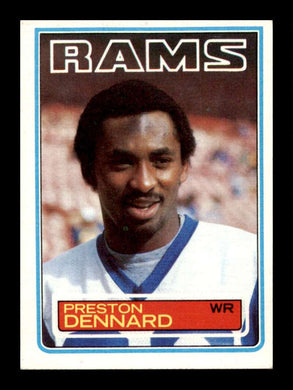 1983 Topps Preston Dennard 