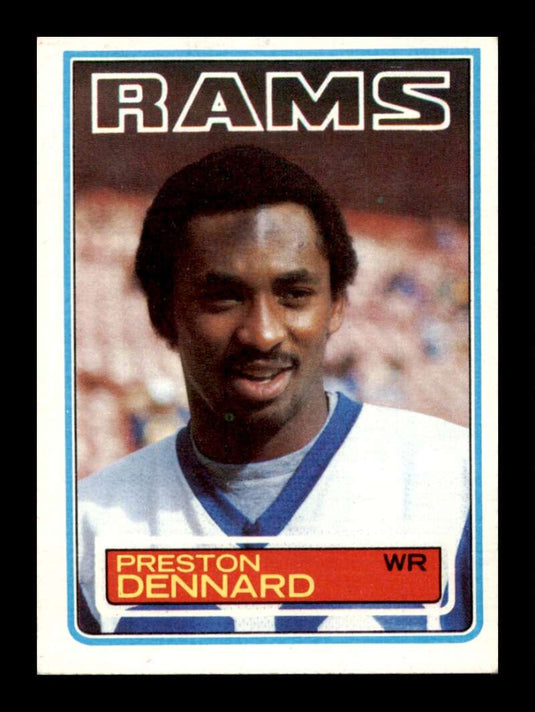 1983 Topps Preston Dennard