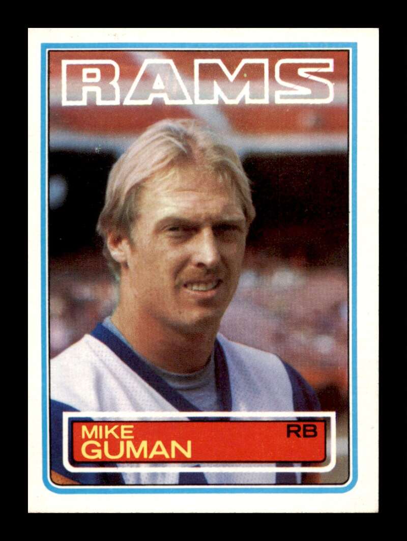 Load image into Gallery viewer, 1983 Topps Mike Guman #91 Los Angeles Rams Image 1
