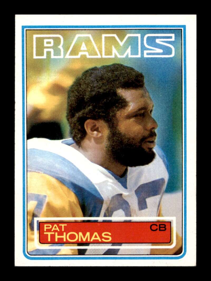 Load image into Gallery viewer, 1983 Topps Pat Thomas #95 Los Angeles Rams Image 1
