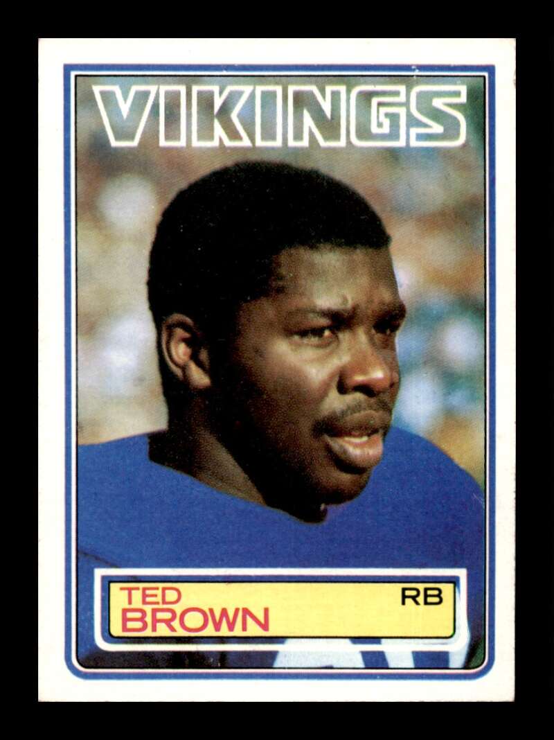 Load image into Gallery viewer, 1983 Topps Ted Brown #99 Minnesota Vikings Image 1
