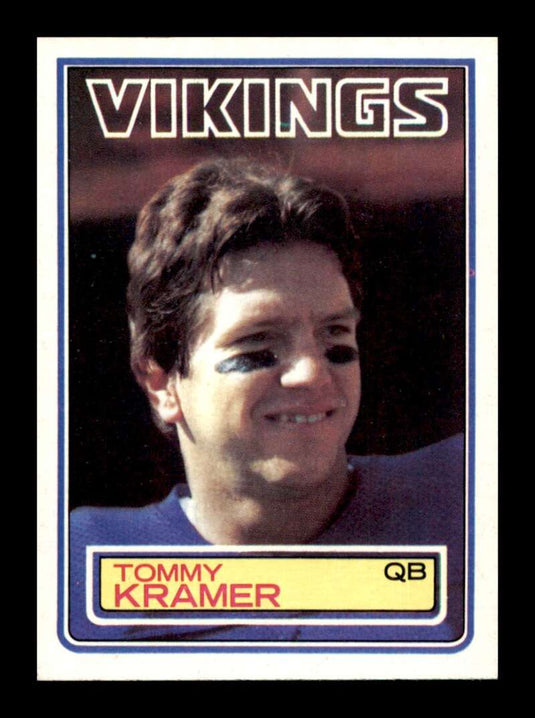 1983 Topps Tommy Kramer 