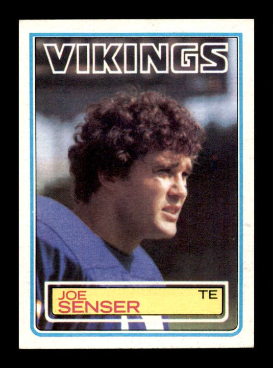 1983 Topps Joe Senser 