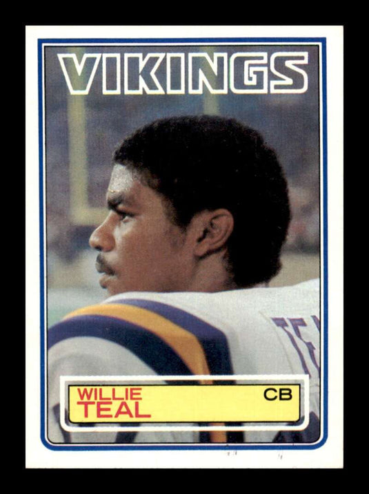 1983 Topps Willie Teal