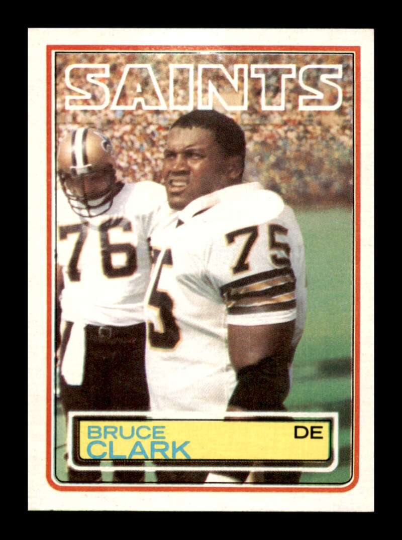 Load image into Gallery viewer, 1983 Topps Bruce Clark #111 New Orleans Saints Rookie RC Image 1
