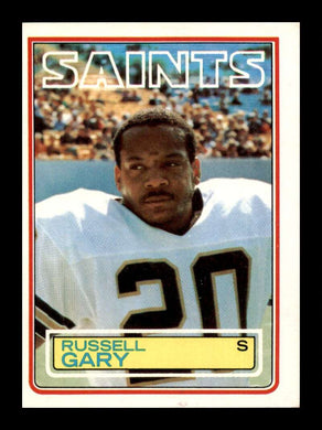 1983 Topps Russell Gary 