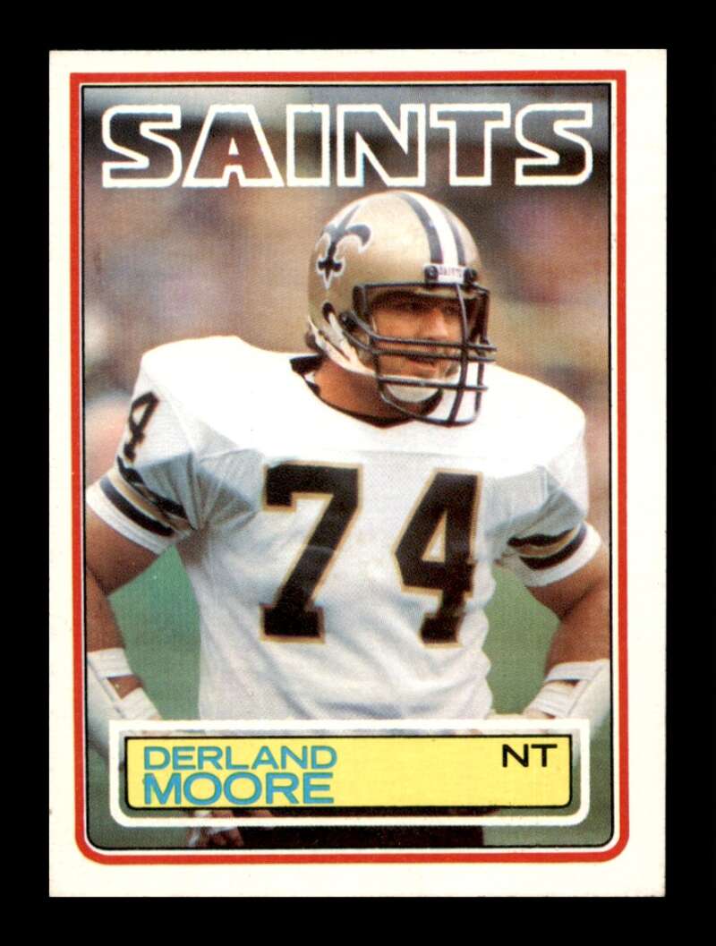 Load image into Gallery viewer, 1983 Topps Derland Moore #116 New Orleans Saints Image 1
