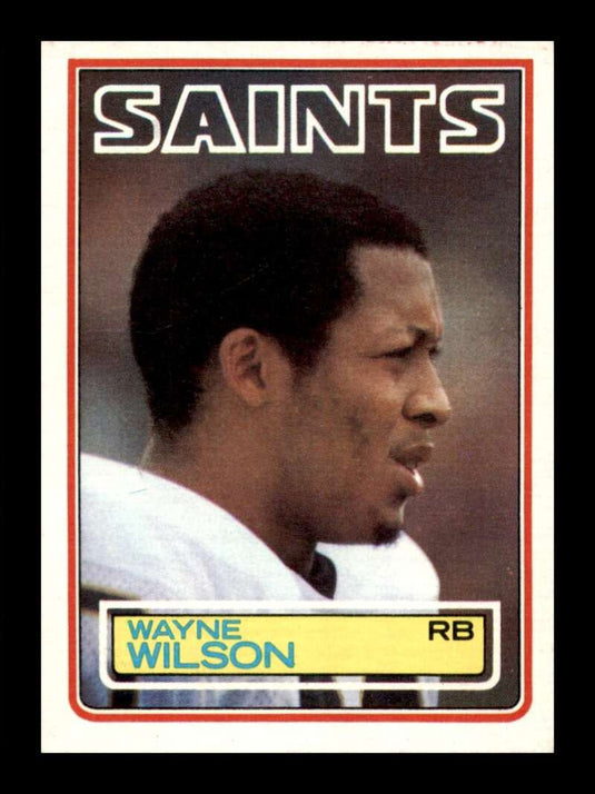 1983 Topps Wayne Wilson