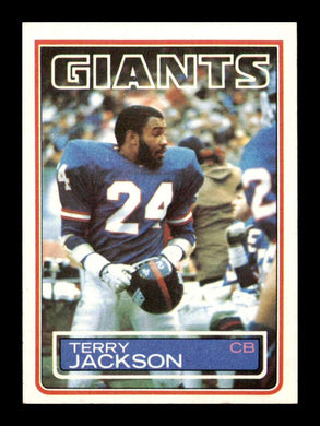 1983 Topps Terry Jackson 