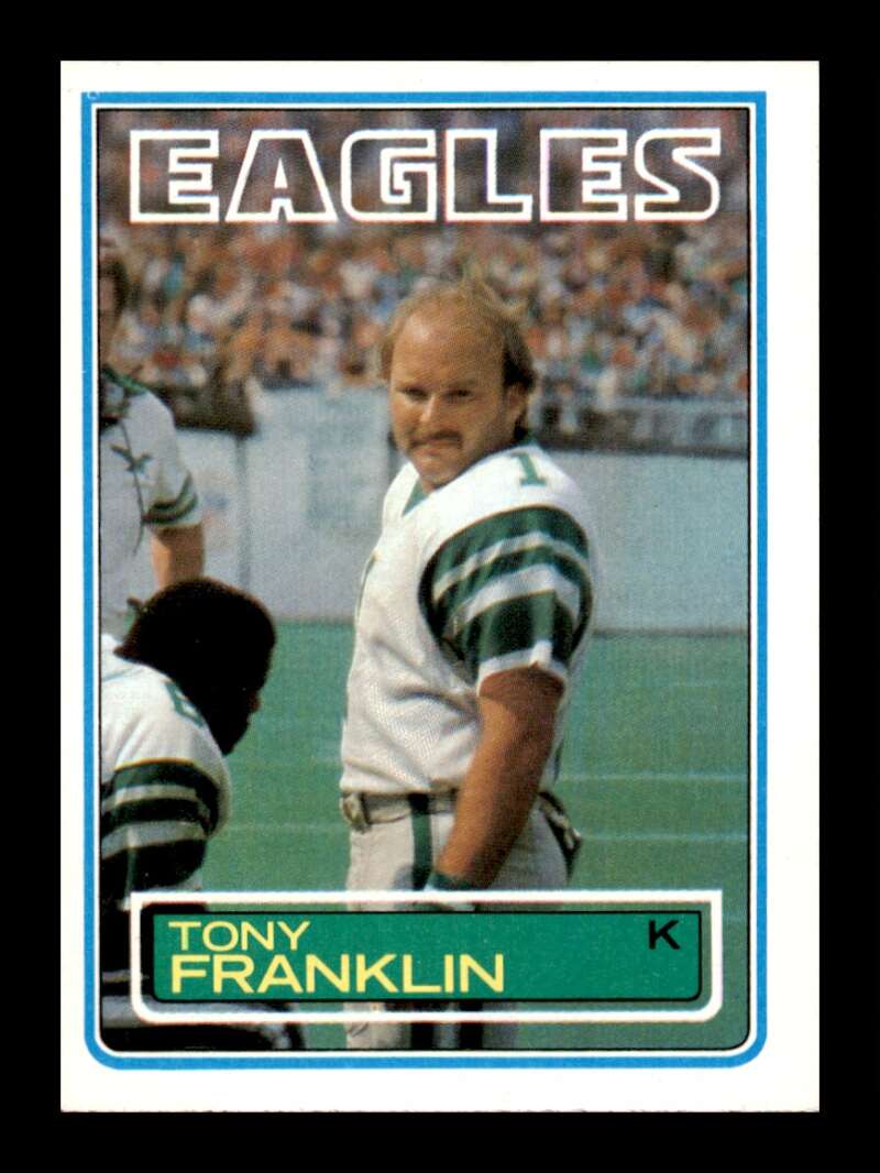 Load image into Gallery viewer, 1983 Topps Tony Franklin #139 Philadelphia Eagles Image 1
