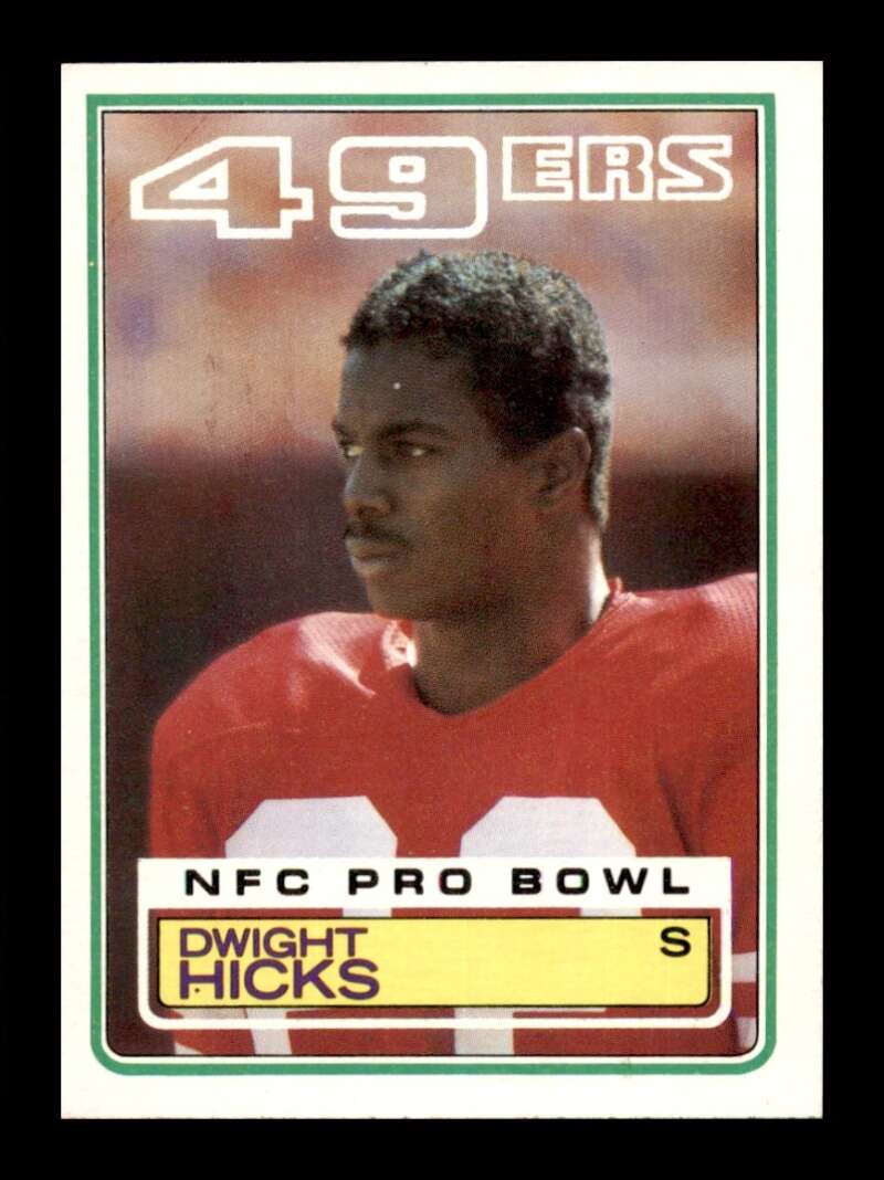 Load image into Gallery viewer, 1983 Topps Dwight Hicks #167 San Francisco 49ers Image 1
