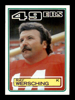 1983 Topps Ray Wersching 