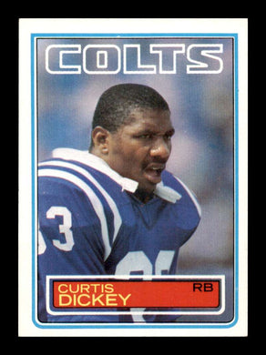 1983 Topps Curtis Dickey 