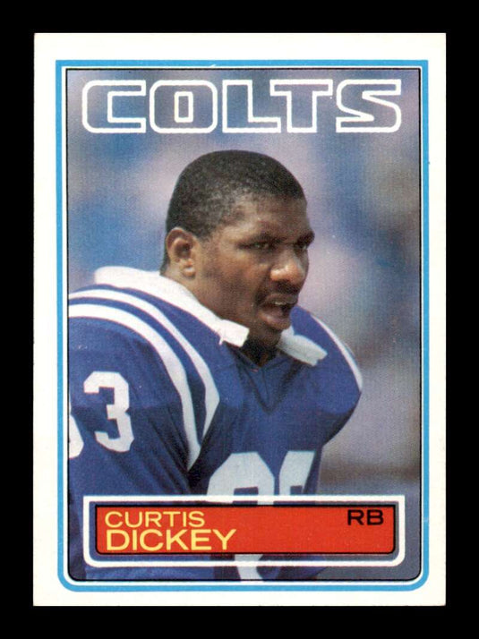 1983 Topps Curtis Dickey