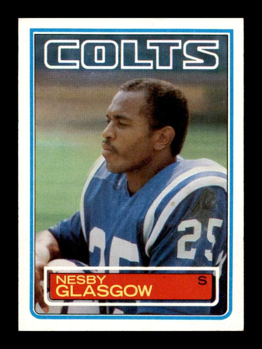 1983 Topps Nesby Glasgow