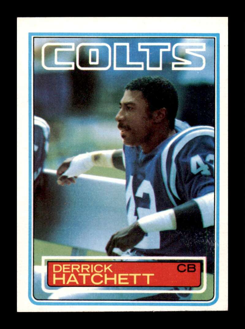 Load image into Gallery viewer, 1983 Topps Derrick Hatchett #213 Baltimore Colts Image 1
