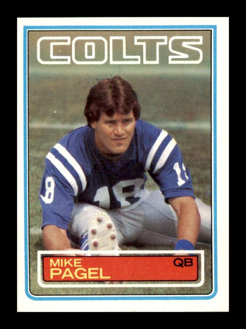 Load image into Gallery viewer, 1983 Topps Mike Pagel #215 Baltimore Colts Rookie RC Image 1
