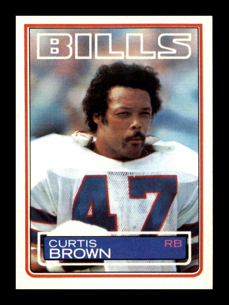 Load image into Gallery viewer, 1983 Topps Curtis Brown #220 Buffalo Bills Image 1
