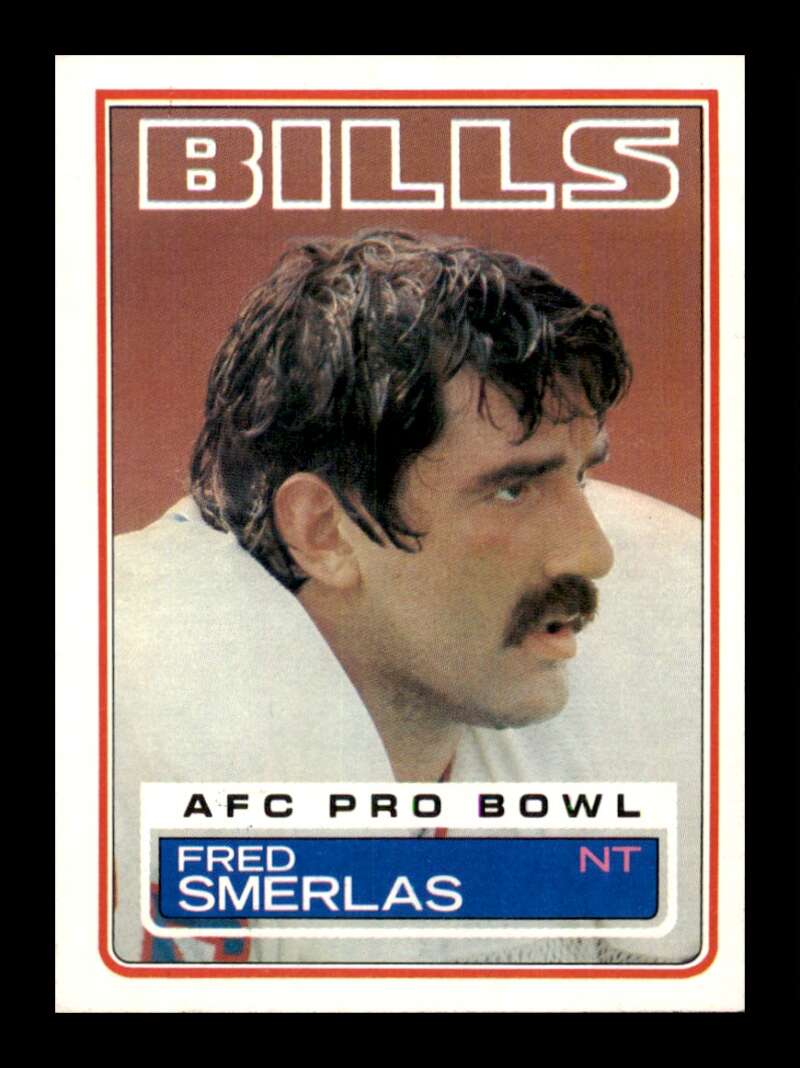 Load image into Gallery viewer, 1983 Topps Fred Smerlas #228 Buffalo Bills Image 1
