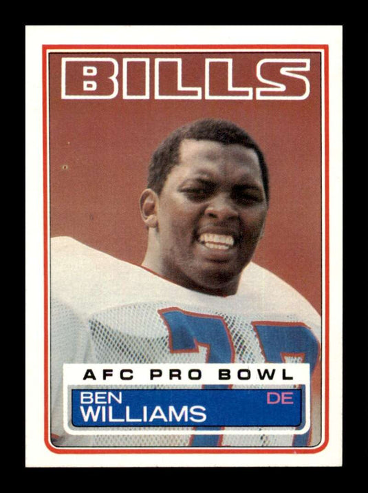 1983 Topps Ben Williams