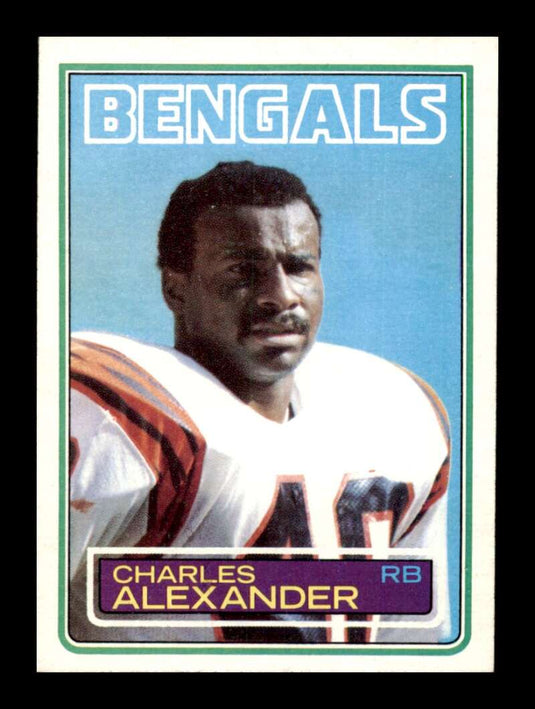 1983 Topps Charles Alexander