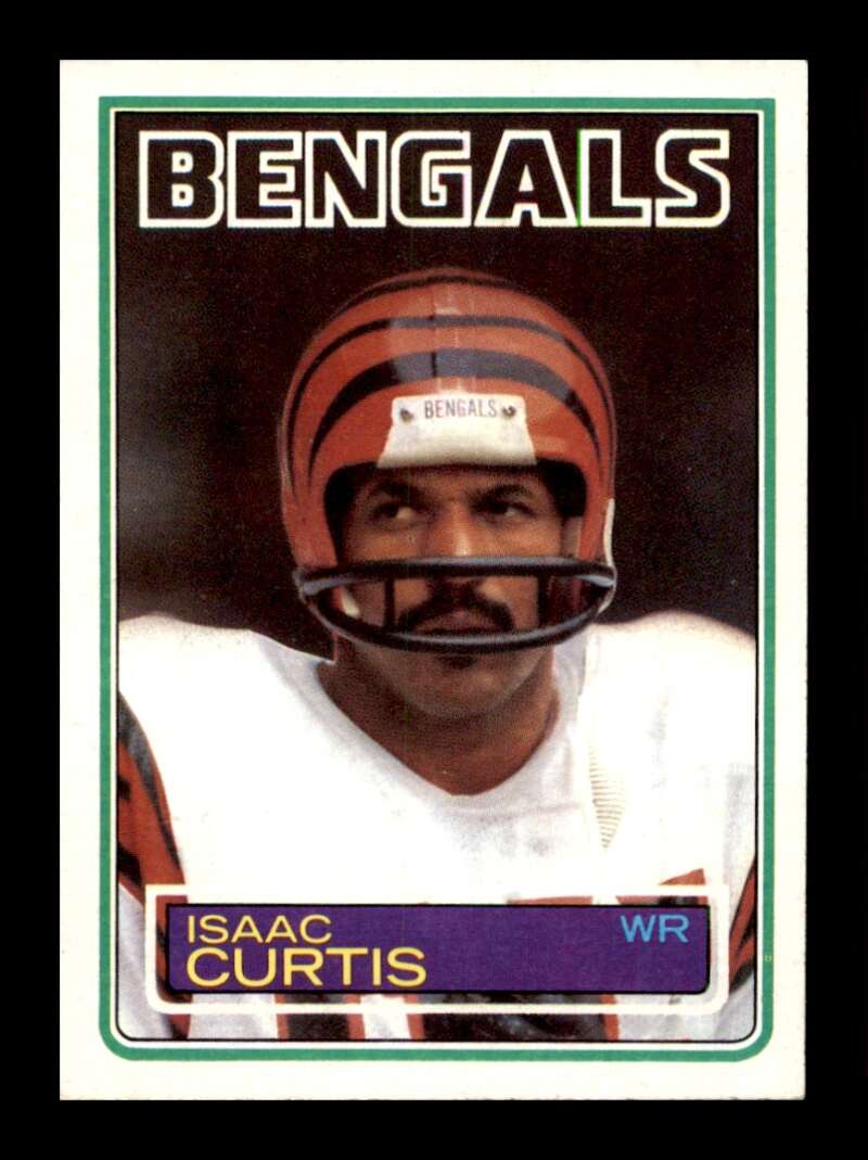 Load image into Gallery viewer, 1983 Topps Isaac Curtis #236 Cincinnati Bengals Image 1
