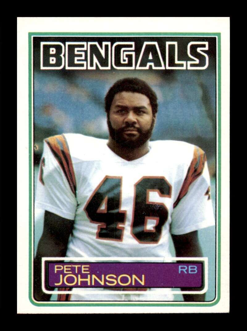 Load image into Gallery viewer, 1983 Topps Pete Johnson #237 Cincinnati Bengals Image 1
