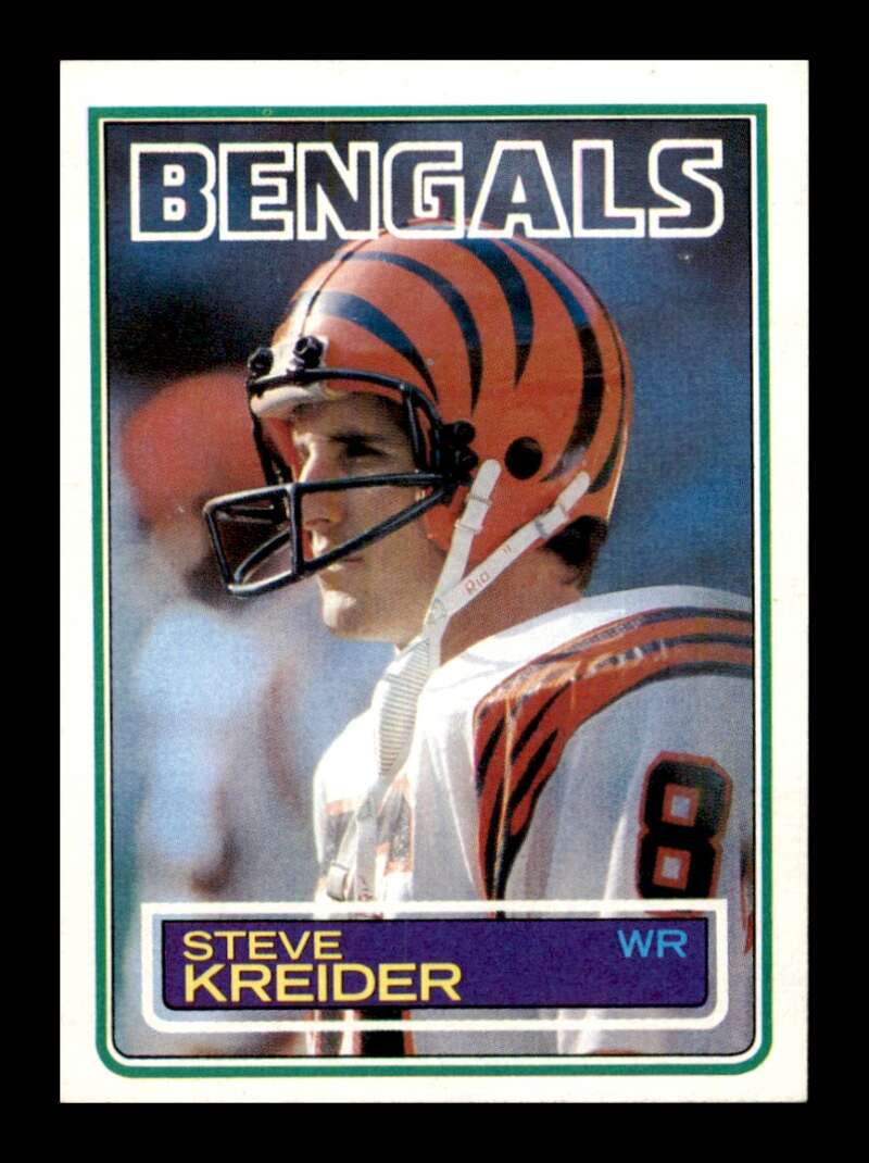 Load image into Gallery viewer, 1983 Topps Steve Kreider #238 Cincinnati Bengals Image 1
