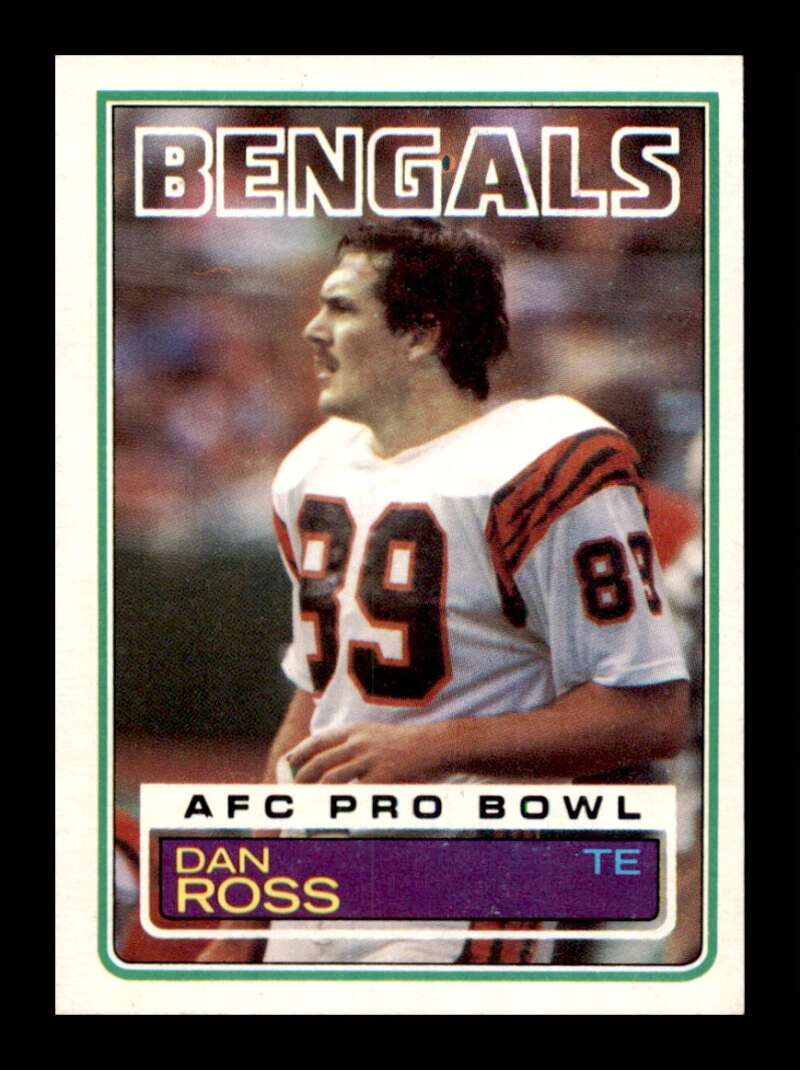 Load image into Gallery viewer, 1983 Topps Dan Ross #242 Cincinnati Bengals Image 1
