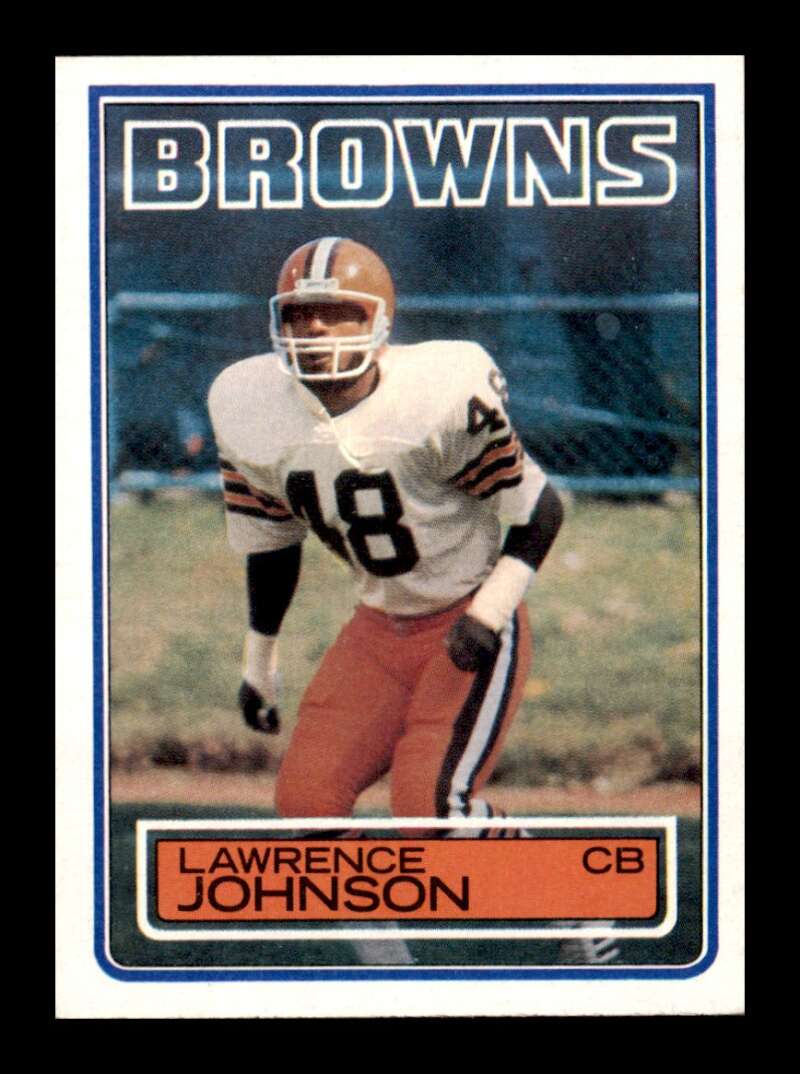 Load image into Gallery viewer, 1983 Topps Lawrence Johnson #251 Cleveland Browns Image 1
