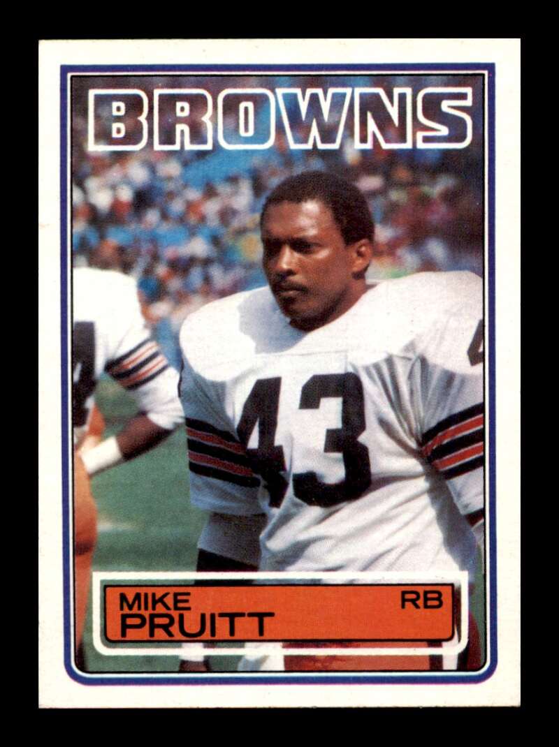 Load image into Gallery viewer, 1983 Topps Mike Pruitt #255 Cleveland Browns Image 1
