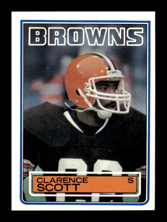 1983 Topps Clarence Scott 