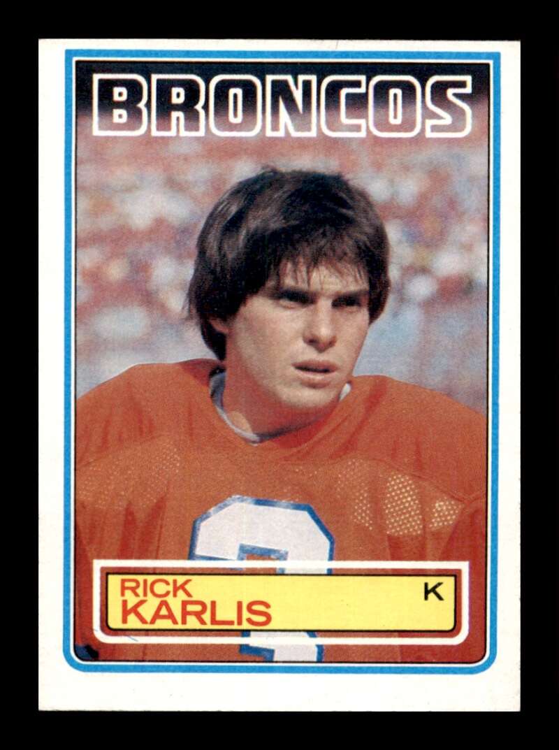 Load image into Gallery viewer, 1983 Topps Rich Karlis #264 Denver Broncos Image 1
