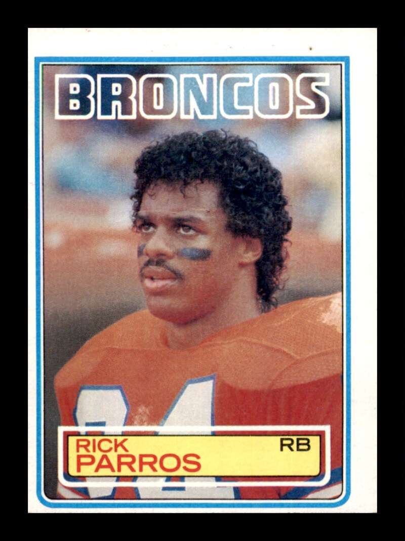 Load image into Gallery viewer, 1983 Topps Rick Parros #266 Denver Broncos Image 1
