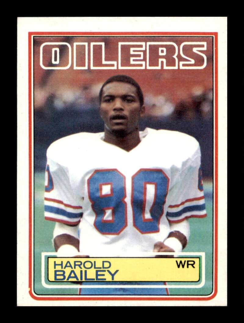 Load image into Gallery viewer, 1983 Topps Harold Bailey #272 Houston Oilers Image 1
