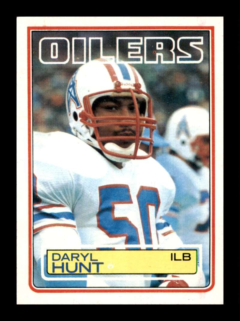 Load image into Gallery viewer, 1983 Topps Daryl Hunt #277 Houston Oilers Image 1
