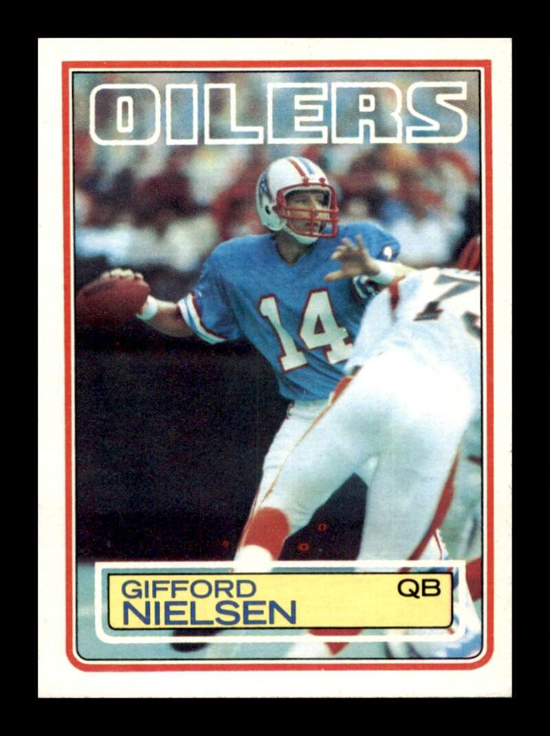 Load image into Gallery viewer, 1983 Topps Gifford Nielsen #279 Houston Oilers Image 1
