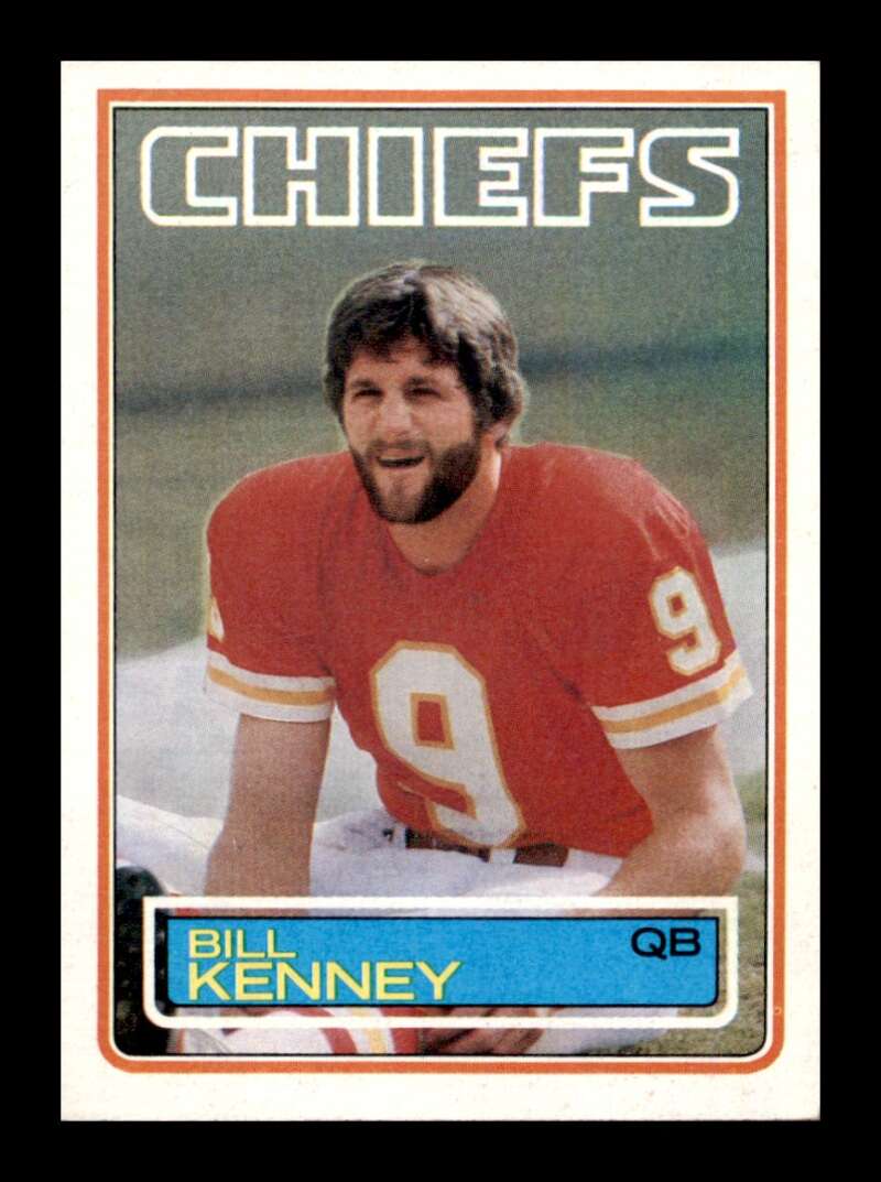 Load image into Gallery viewer, 1983 Topps Bill Kenney #289 Kansas City Chiefs Image 1
