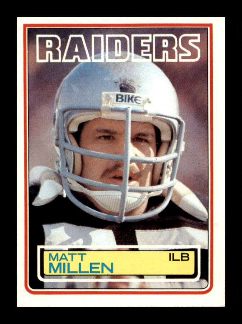 Load image into Gallery viewer, 1983 Topps Matt Millen #305 Los Angeles Raiders Image 1
