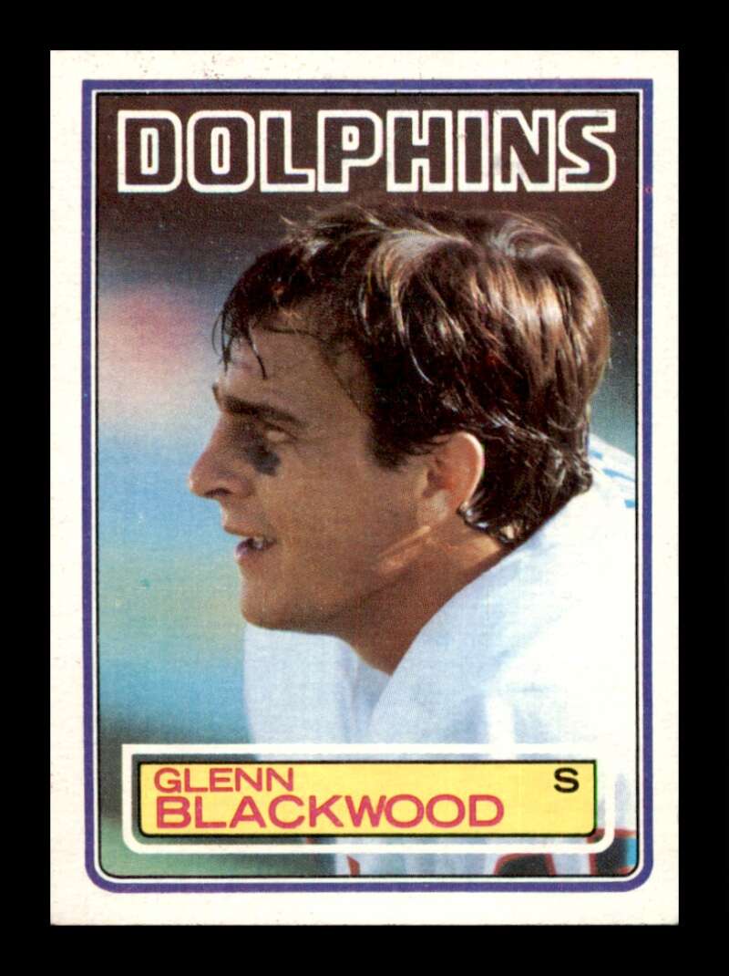 Load image into Gallery viewer, 1983 Topps Glenn Blackwood #310 Miami Dolphins Image 1
