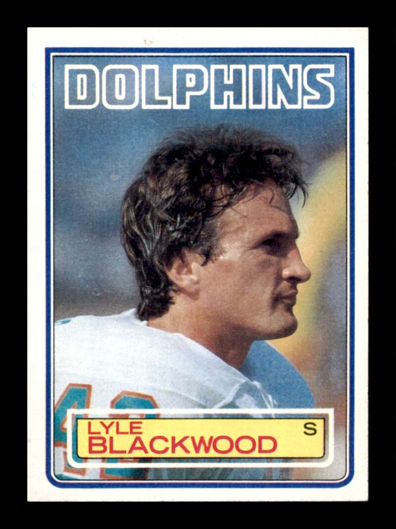 Load image into Gallery viewer, 1983 Topps Lyle Blackwood #311 Miami Dolphins Image 1
