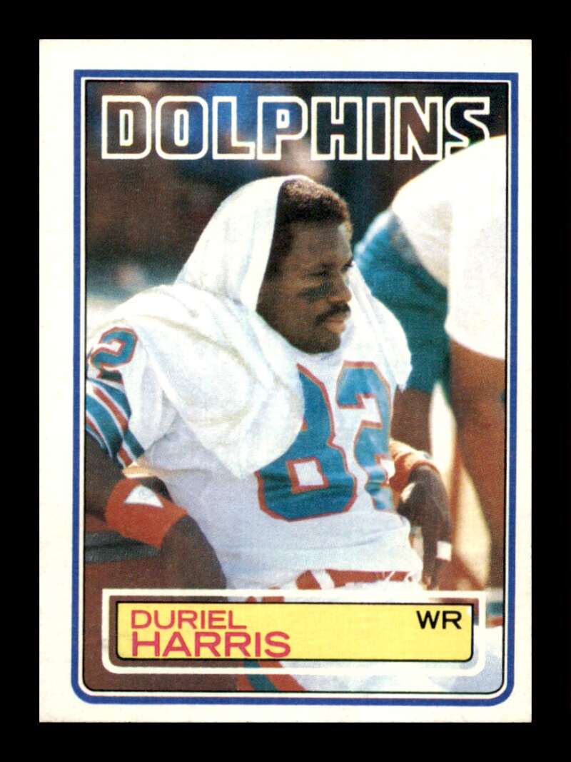 Load image into Gallery viewer, 1983 Topps Duriel Harris #314 Miami Dolphins Image 1
