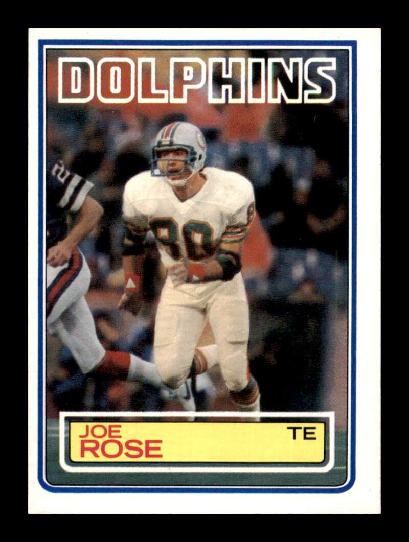 Load image into Gallery viewer, 1983 Topps Joe Rose #320 Miami Dolphins Image 1
