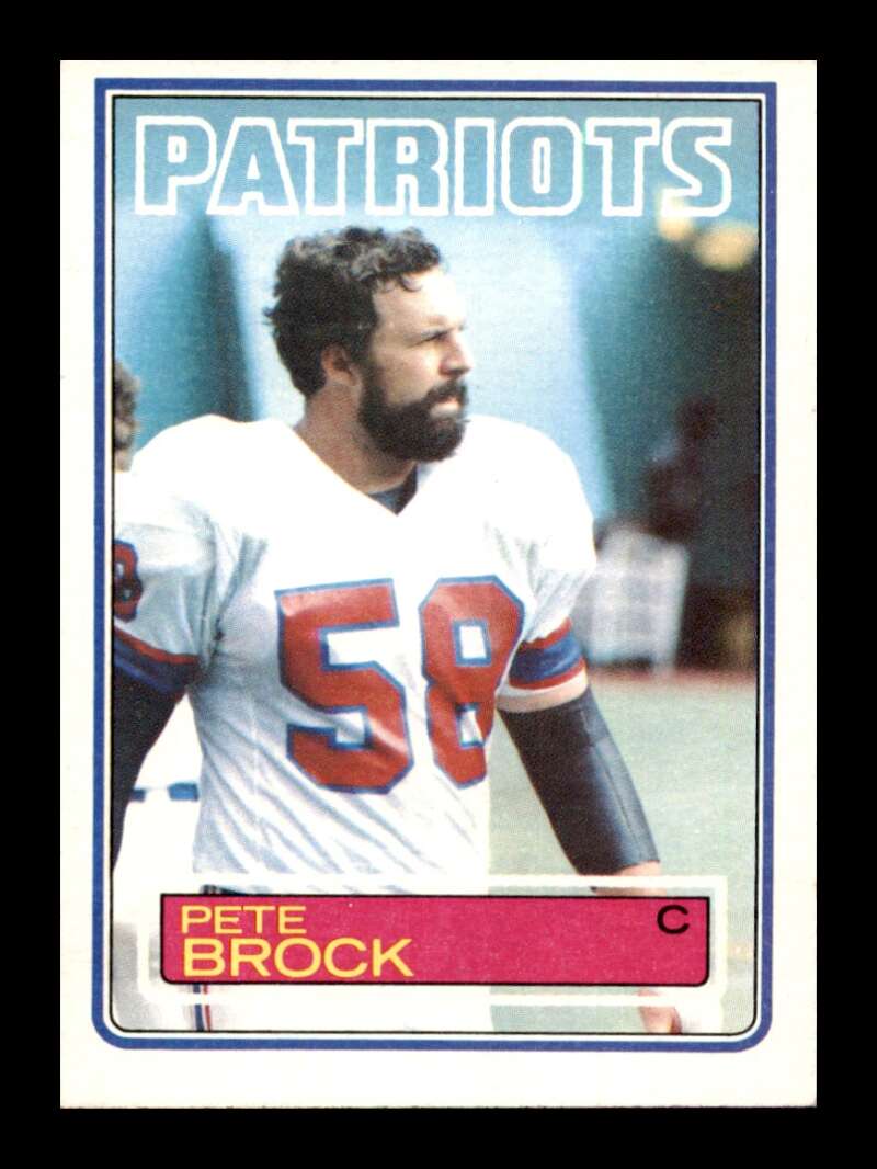 Load image into Gallery viewer, 1983 Topps Pete Brock #326 New England Patriots Image 1
