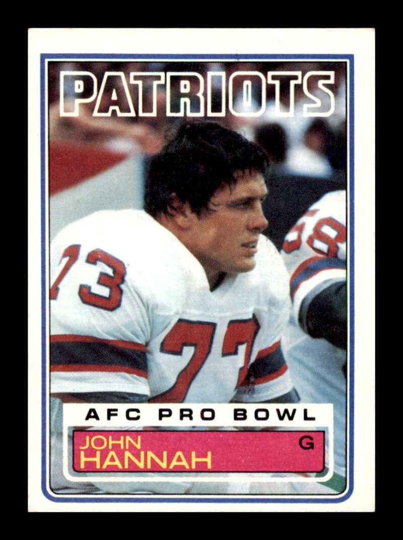 Load image into Gallery viewer, 1983 Topps John Hannah #330 New England Patriots Image 1
