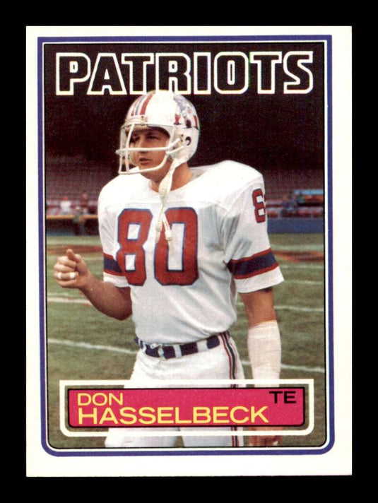 1983 Topps Don Hasselbeck