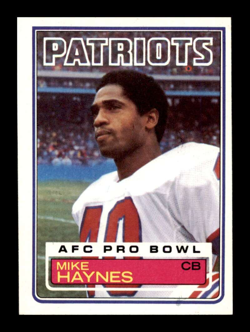 Load image into Gallery viewer, 1983 Topps Mike Haynes #332 New England Patriots Image 1
