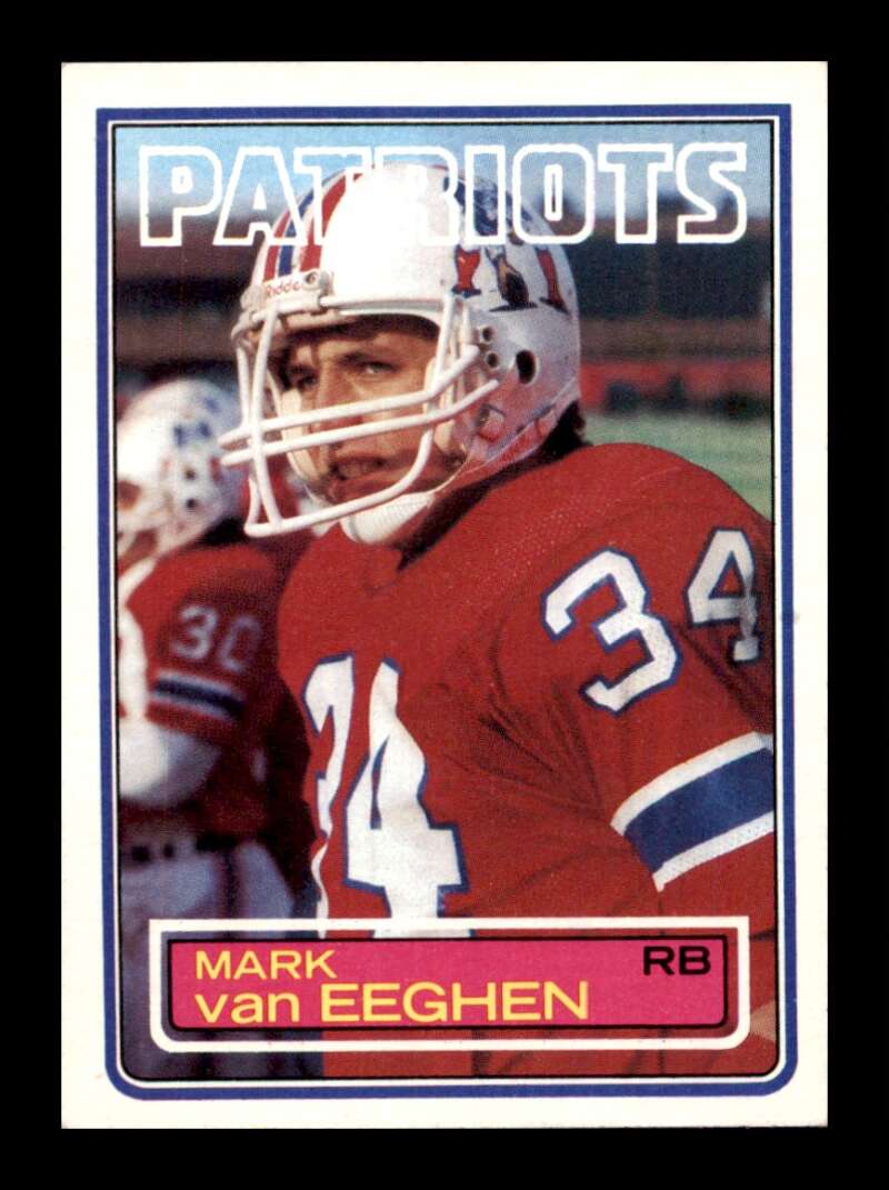 Load image into Gallery viewer, 1983 Topps Mark Van Eeghen #337 New England Patriots Image 1
